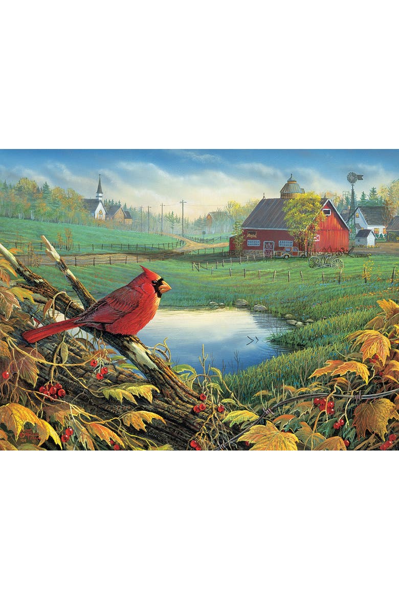 Farmland Visitor 500 piece Jigsaw Puzzle for Adults, Alternate, color, Multicolor