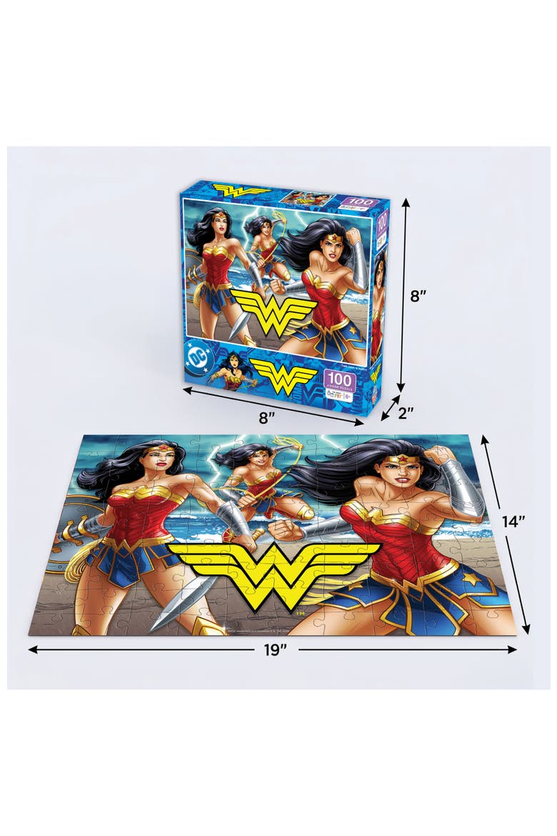 Truth, Love, & Justice 100 Piece Puzzle, Alternate, color, Multicolor