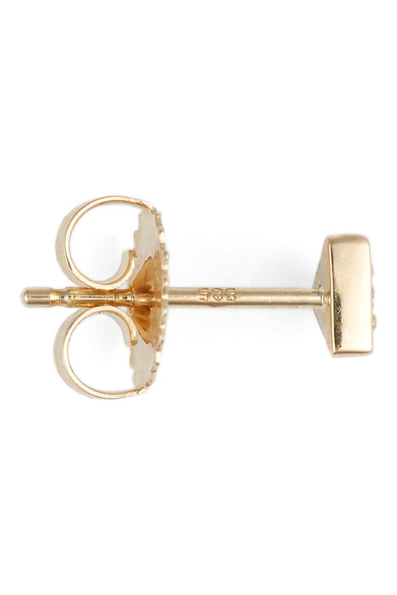 Cleo Stud Earrings, Alternate, color, GOLD