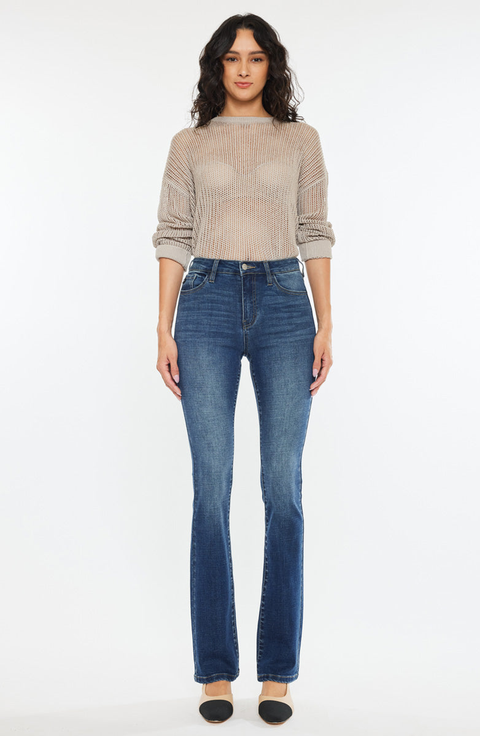 Hope Essentials High Rise Skinny Bootcut Jeans