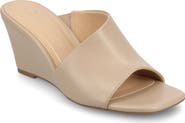 Journee Collection Clementine Wedge d'Orsay Sandal