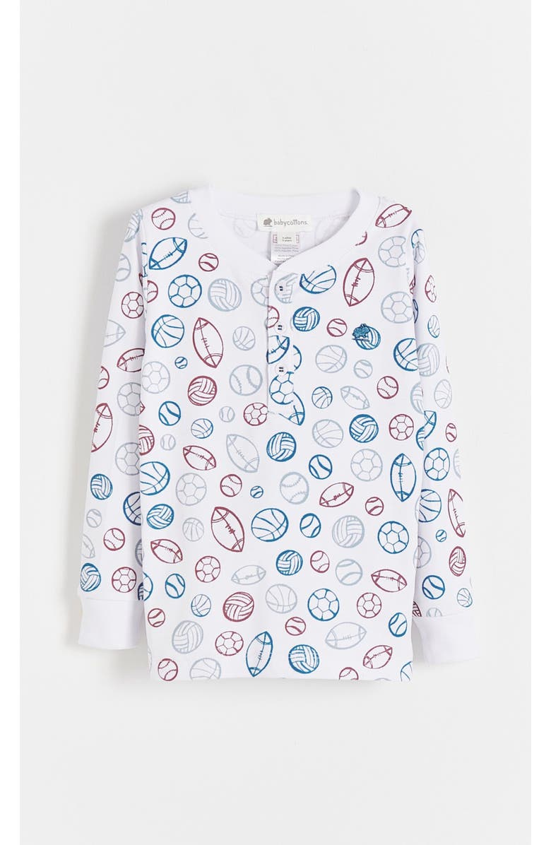 Babycottons Bouncy Snug Long Pajamas for Toddler, Alternate, color, Full-Print