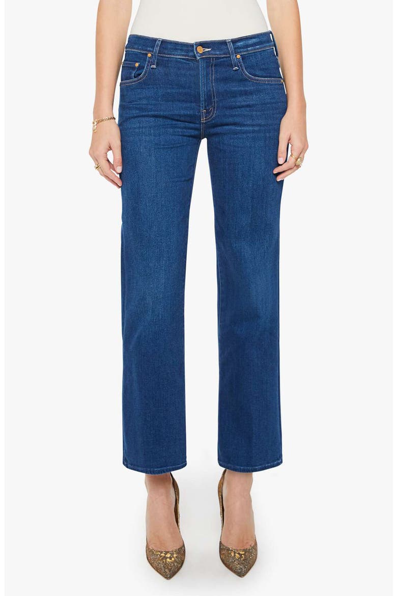 The Mid Rise Rambler Zip Flood Jeans, Main, color, PINKIES UP