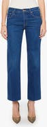 MOTHER The Mid Rise Rambler Zip Flood Jeans