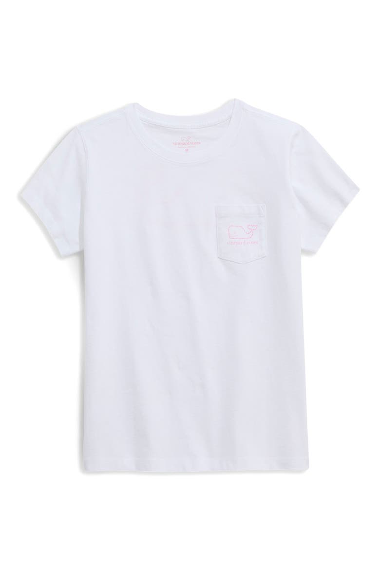Kids' Vintage Whale Cotton Graphic T-Shirt, Main, color, D946 WHITE