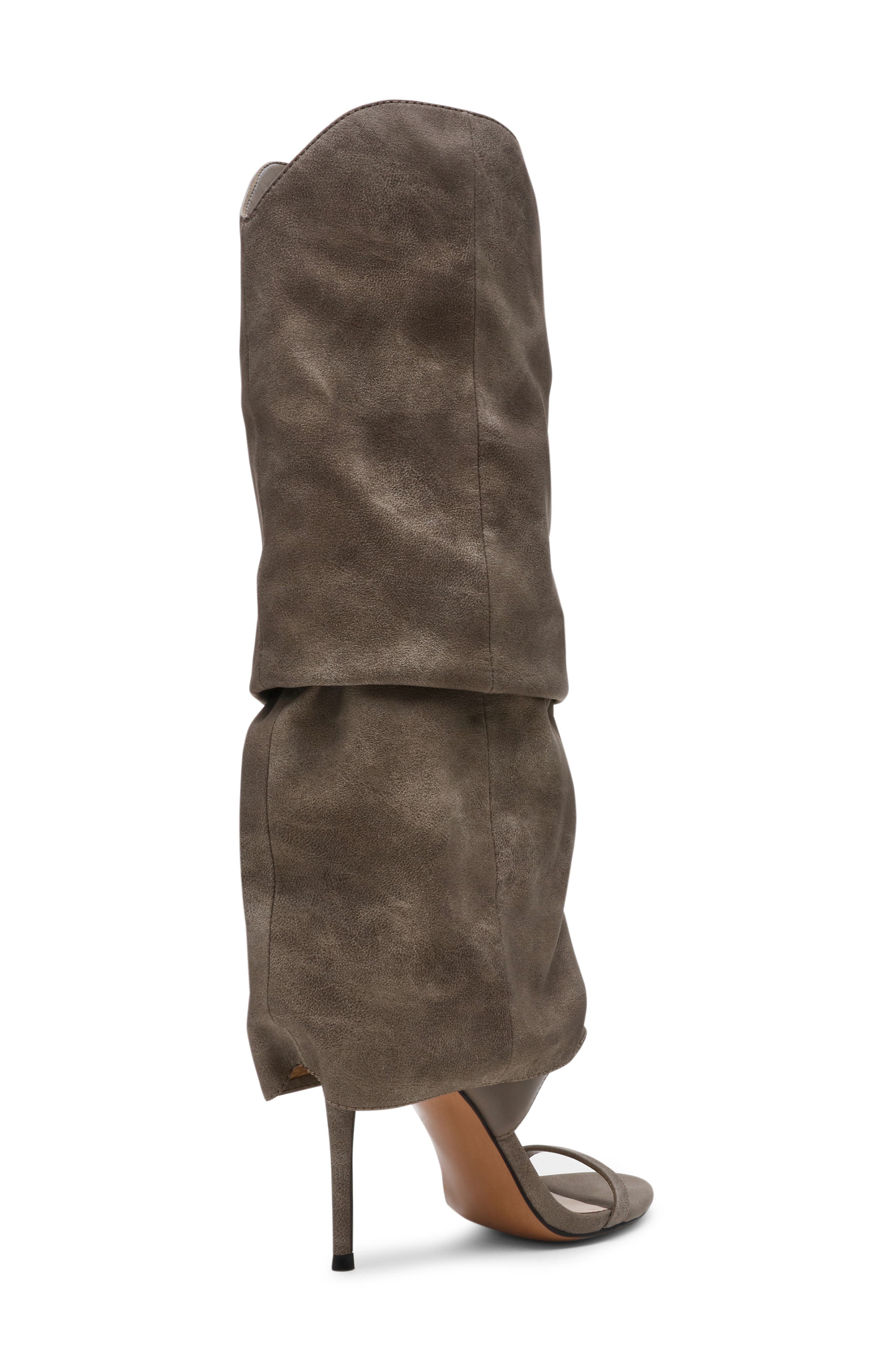 Steve Madden Ravine Knee High Boot, Alternate, color, Grey Distressed