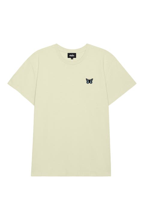 Womens Butterfly Lightweight Everyday Tee