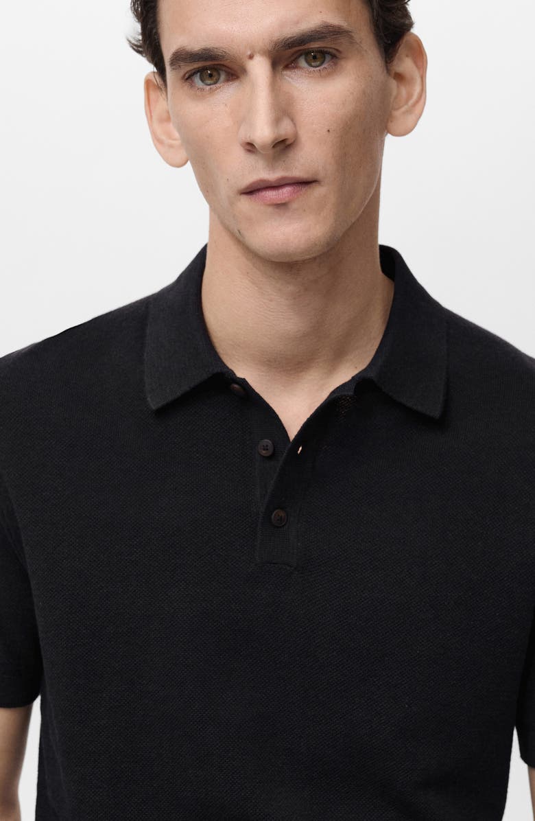 MANGO Slim Fit Polo, Alternate, color, 