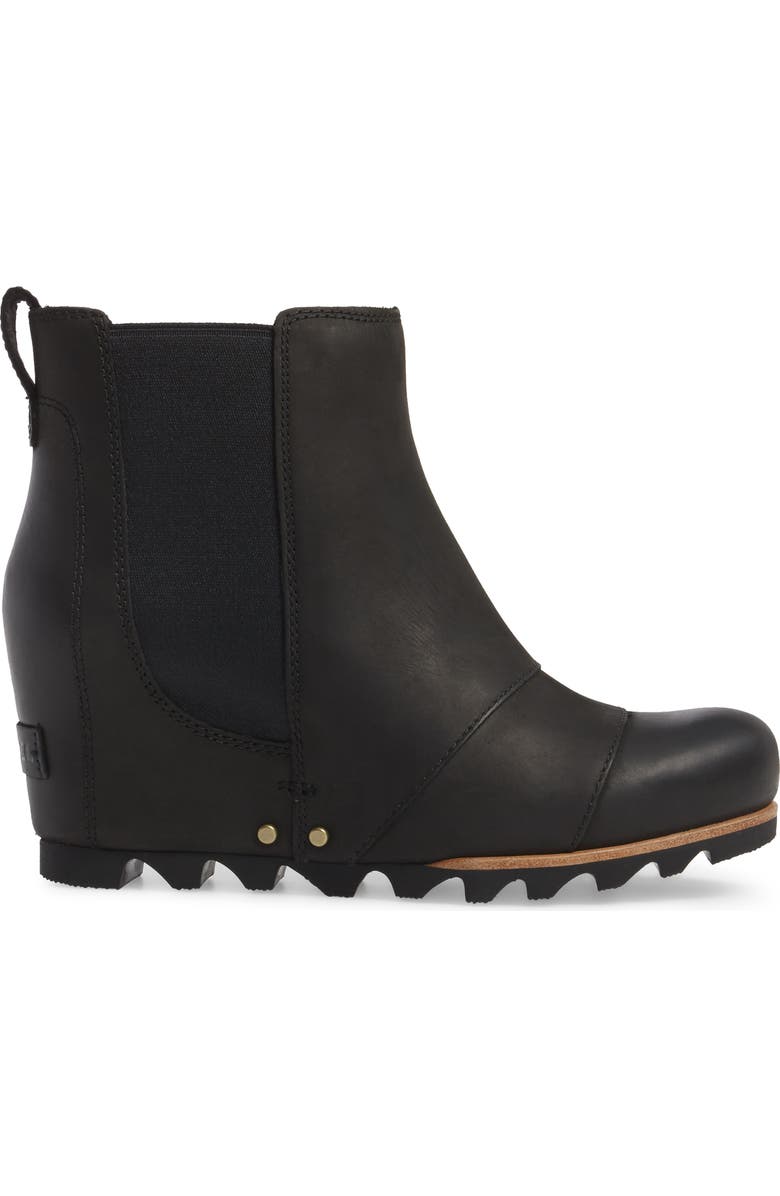 SOREL Lea Waterproof Wedge Bootie, Alternate, color,