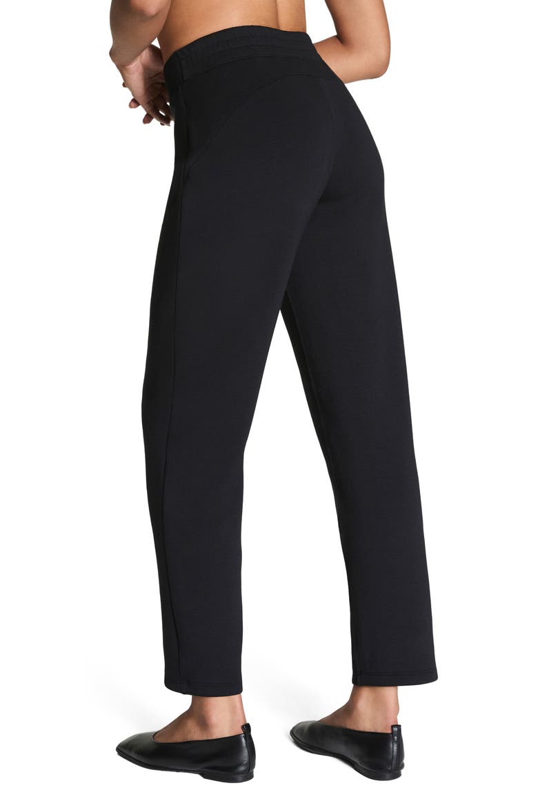 AirEssentials Straight Leg Ankle Pants, Alternate, color, VERY BLACK
