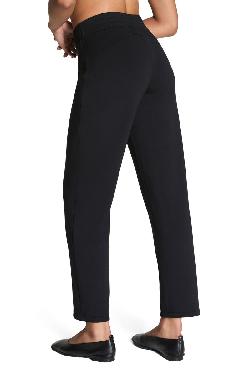 SPANX<sup>®</sup> AirEssentials Straight Leg Ankle Pants, Alternate, color, Very Black