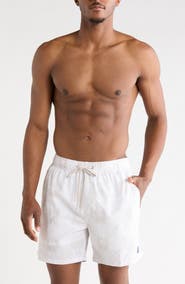 Vintage Summer Endless Perforated Stretch Volley Swim Shorts
