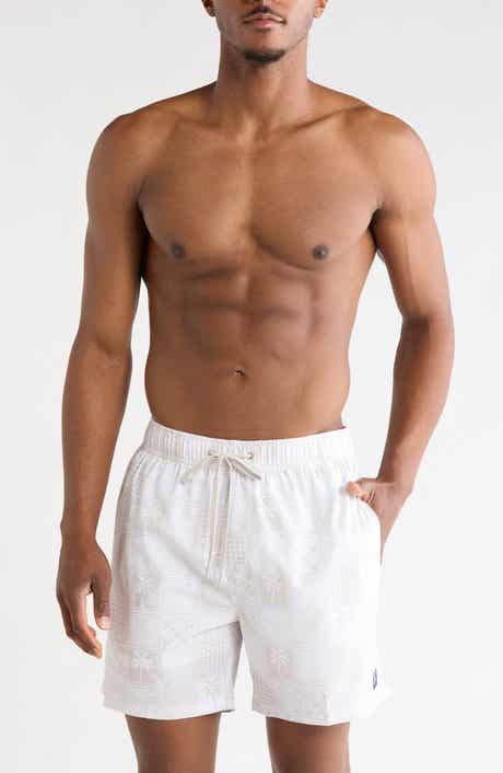 Vintage Summer Endless Perforated Stretch Volley Swim Shorts