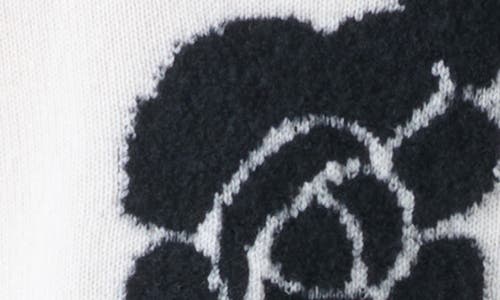 Akris 3d Anemone Cashmere-silk Crewneck Sweater
