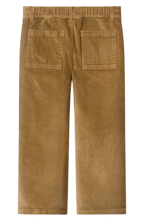 Andy & Evan Kids' Wide Leg Corduroy Pants In Brown