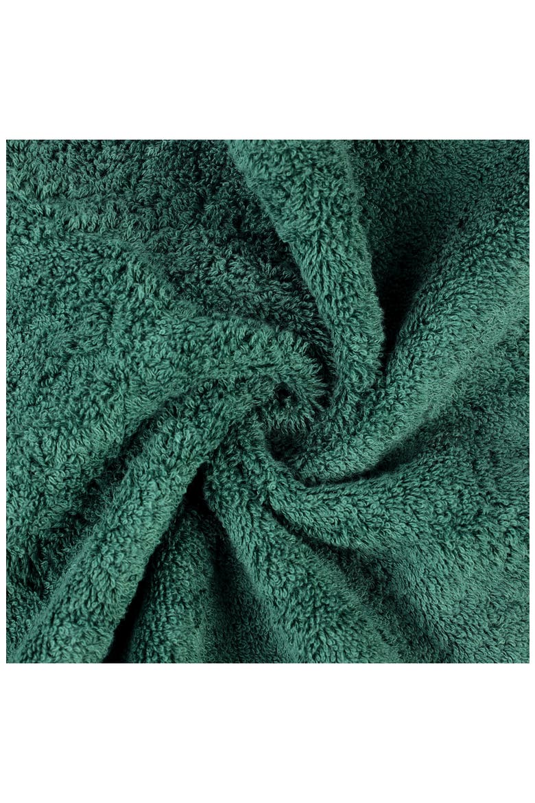 12-Pack Face Towel Set, Alternate, color, HUNTER GREEN