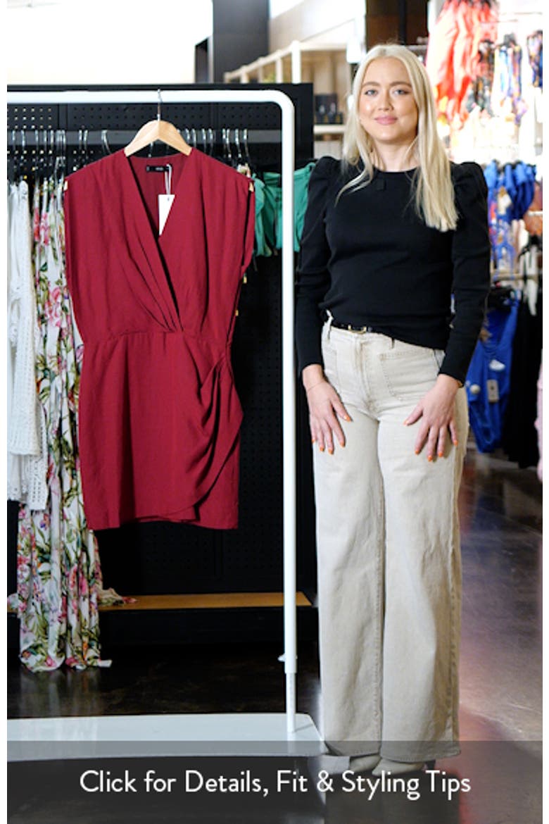 Vene Faux Wrap Dress video