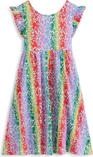 Mini Boden Kids' Bow Back Jersey Dress