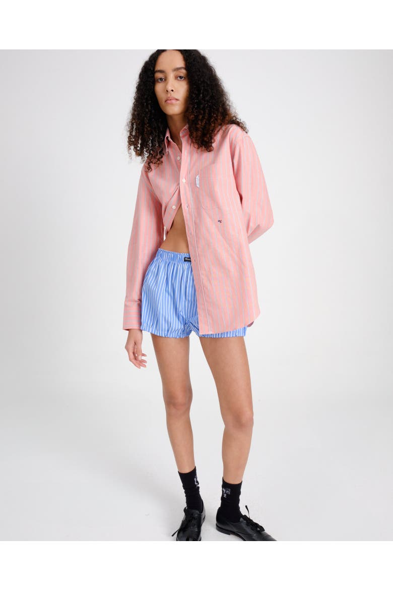 Oxford Shirt, Main, color, CORAL OXFORD