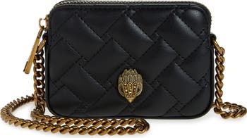 カート・ガイガー ロンドン マイクロケンジントンカメラバッグ MICRO KENSINGTON CAMERA D Micro Black Leather Camera Purse