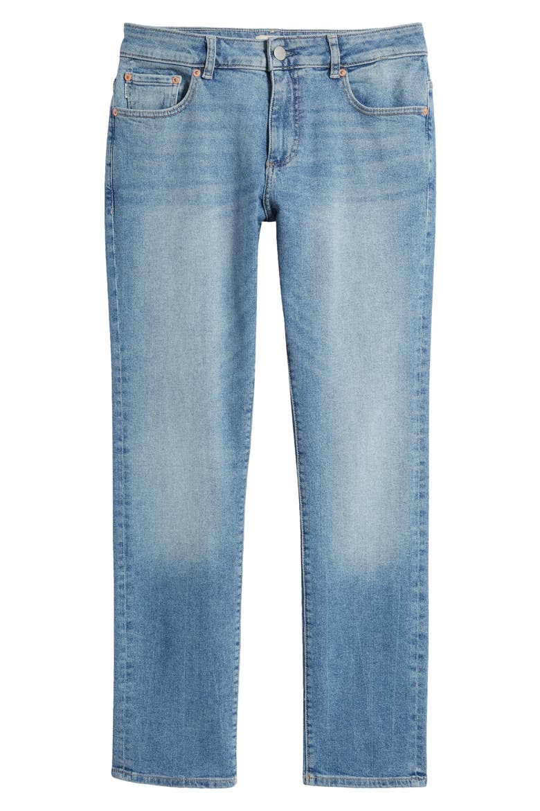 Nick DL Performance Slim Jeans, Alternate, color, AGED MID