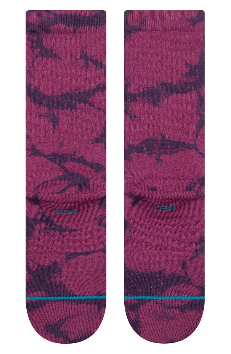 Stance Icon Dye Crew Socks, Alternate, color, 