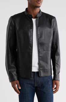 Faux Leather Moto Jacket