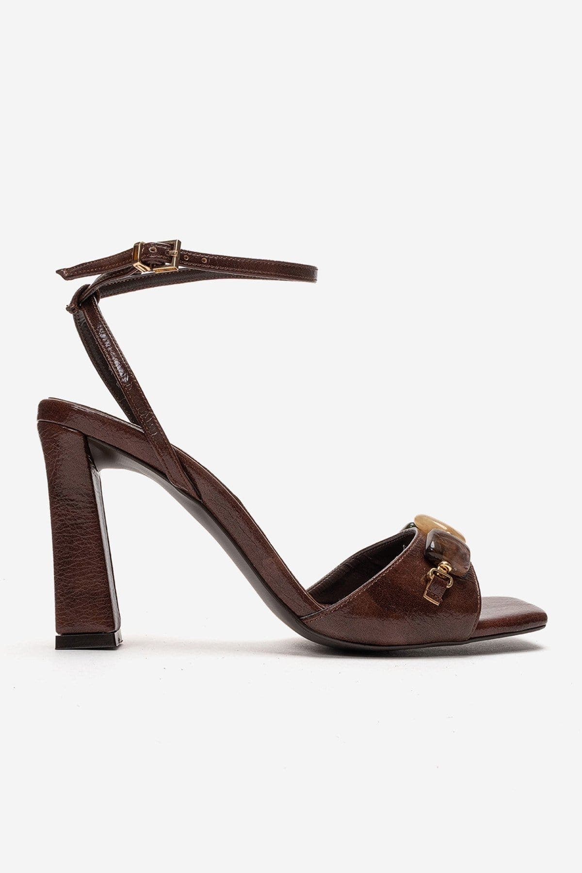Prologue Shoes Franca Block Heel Sandal, Alternate, color, Brown