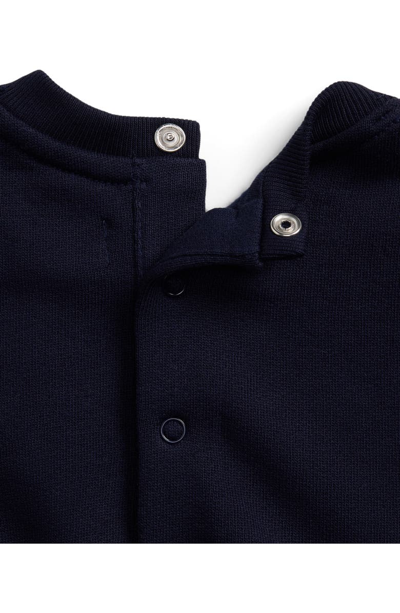 Ralph Lauren Fleece Graphic Sweatshirt & Sweatpants Set, Alternate, color, 