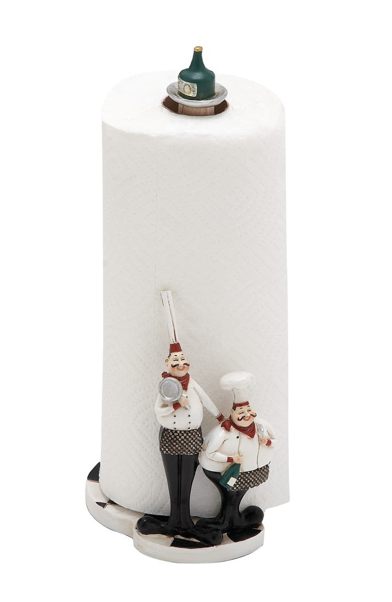 UMA White Polystone Chef Paper Towel Holder, Alternate, color, 