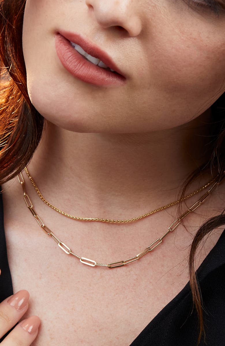 Bony Levy 14K Gold Mesh Rope Necklace, Alternate, color,