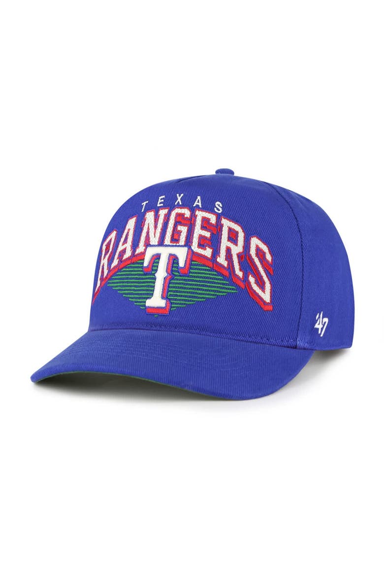 Men's '47 Royal Texas Rangers Pomona Hitch Adjustable Hat, Main, color, Royal