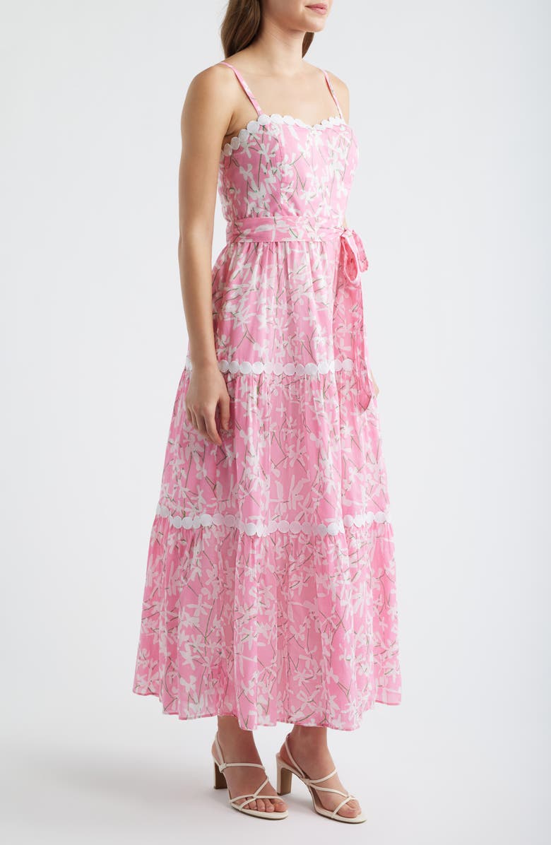Lilly Pulitzer<sup>®</sup> Laney Floral Print Maxi Dress, Alternate, color, Confetti Pink Liza