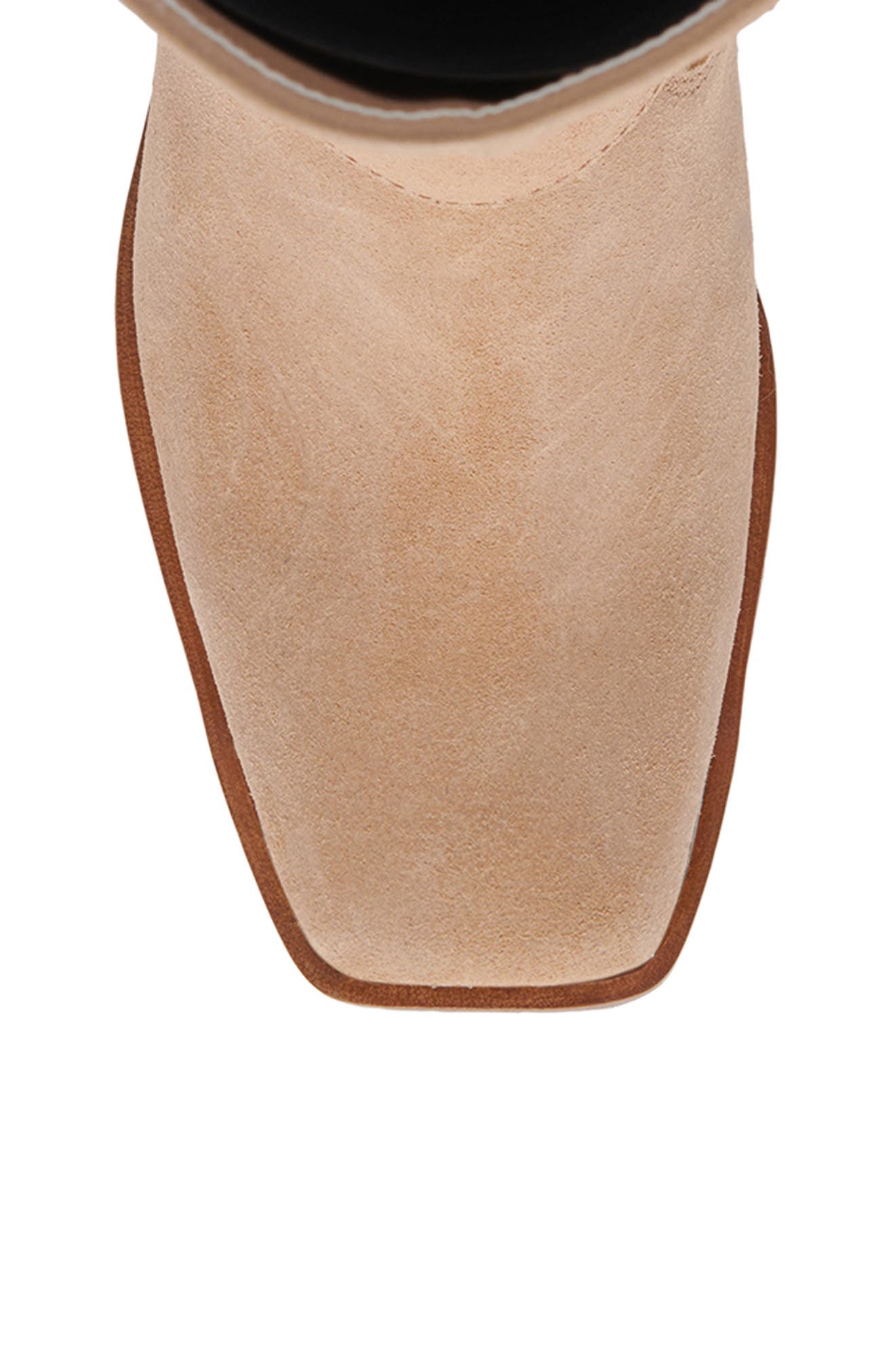 Evi Leather Moto Boot, Alternate, color, MUSHROOM SUEDE