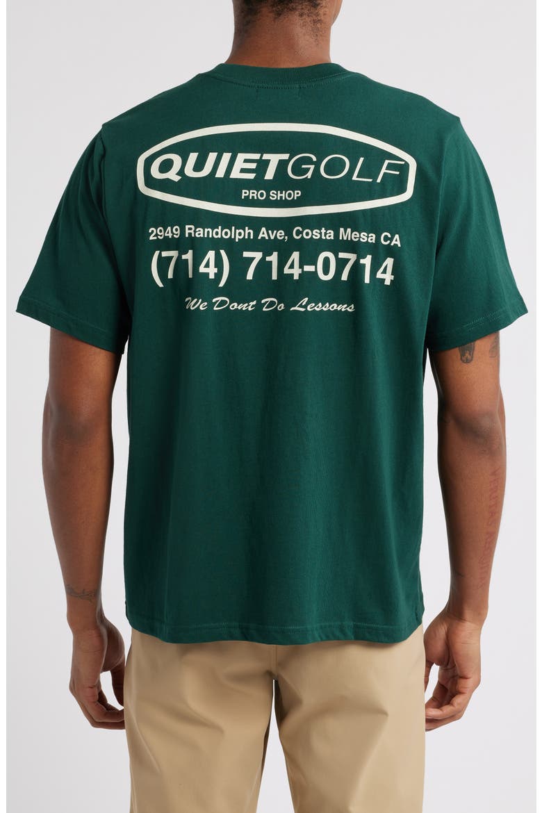 Pro Shop Graphic T-Shirt, Alternate, color, FOREST