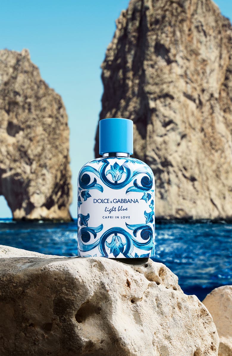 Dolce&Gabbana Light Blue Capri in Love Pour Homme Eau de Parfum, Alternate, color,