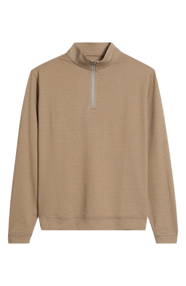 Peter Millar Perth Mélange Performance Quarter Zip Pullover, Alternate, color, 