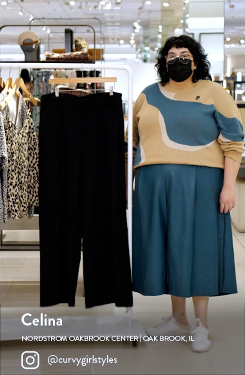 High Waist Wide Leg Pants, sales video thumbnail