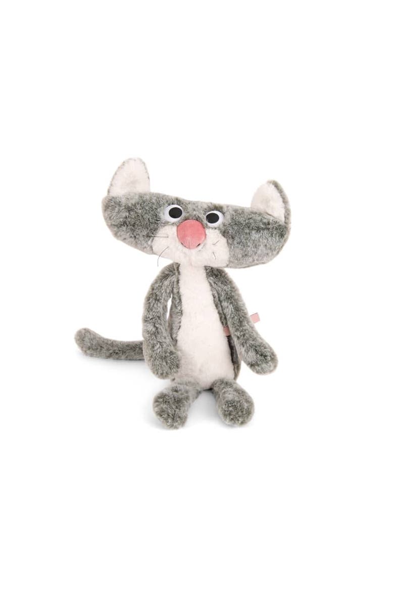 Cat Plush Stuffed Toy, Main, color, Grey