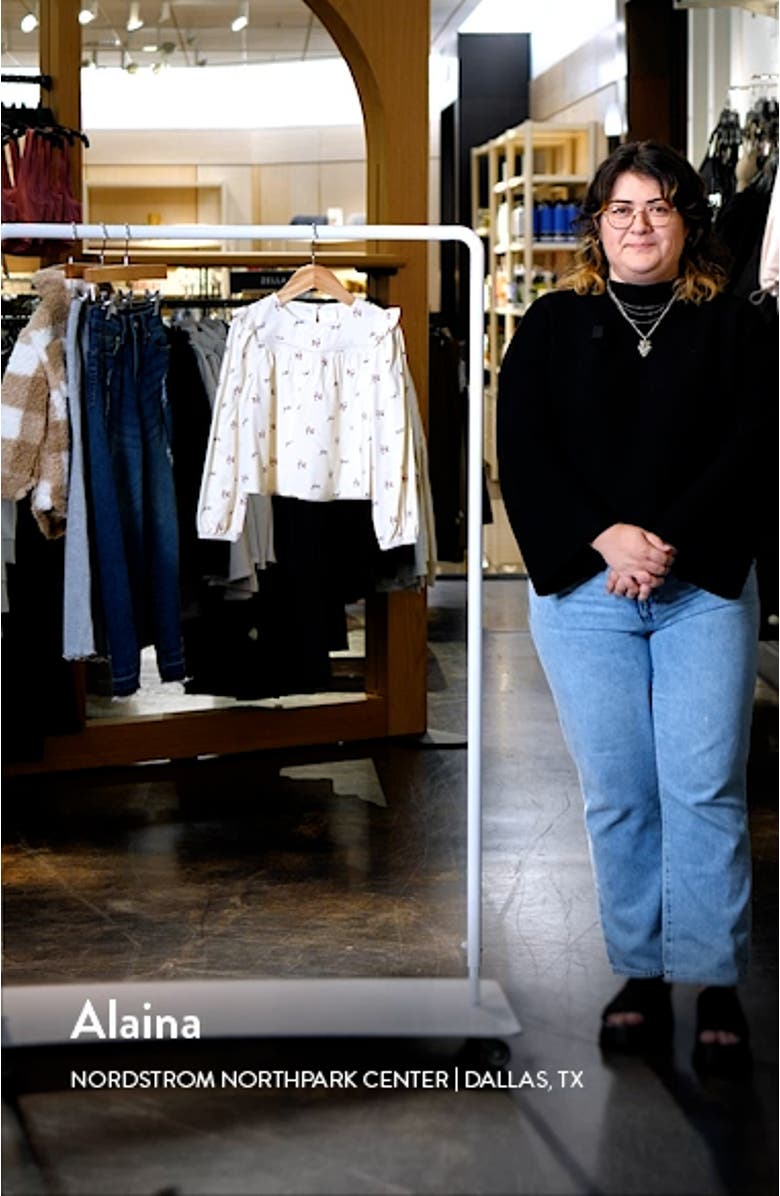 Kids' Lace Trim Ruffle Top, sales video thumbnail