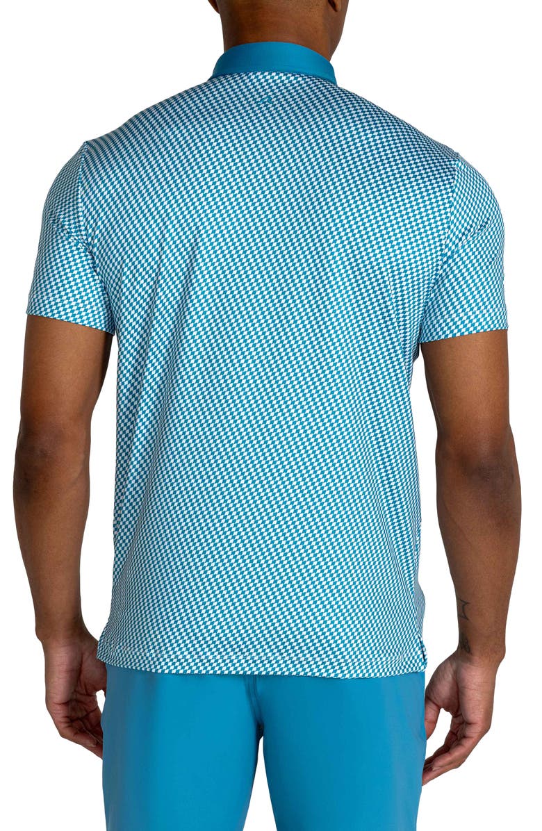 Redvanly Capel Performance Polo, Alternate, color, Eucalyptus