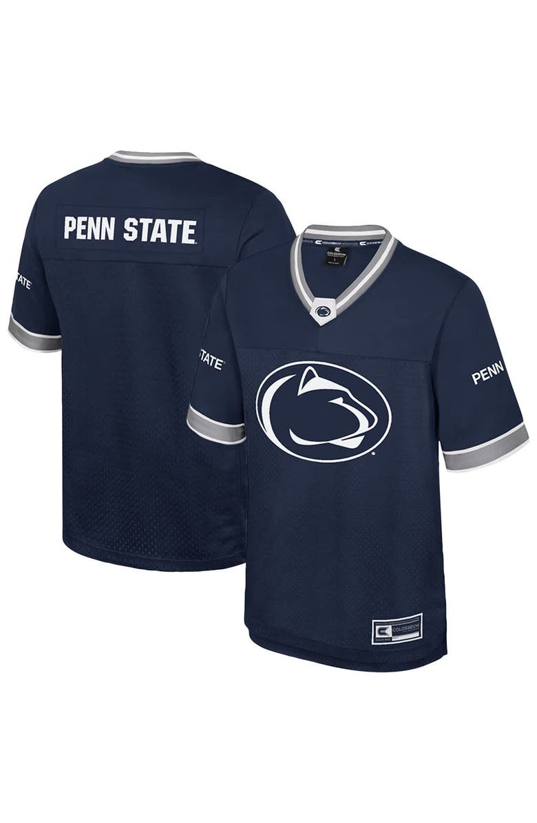 COLOSSEUM Men's Colosseum  Navy Penn State Nittany Lions Nothing But The Hits Football Jersey, Main, color, Navy