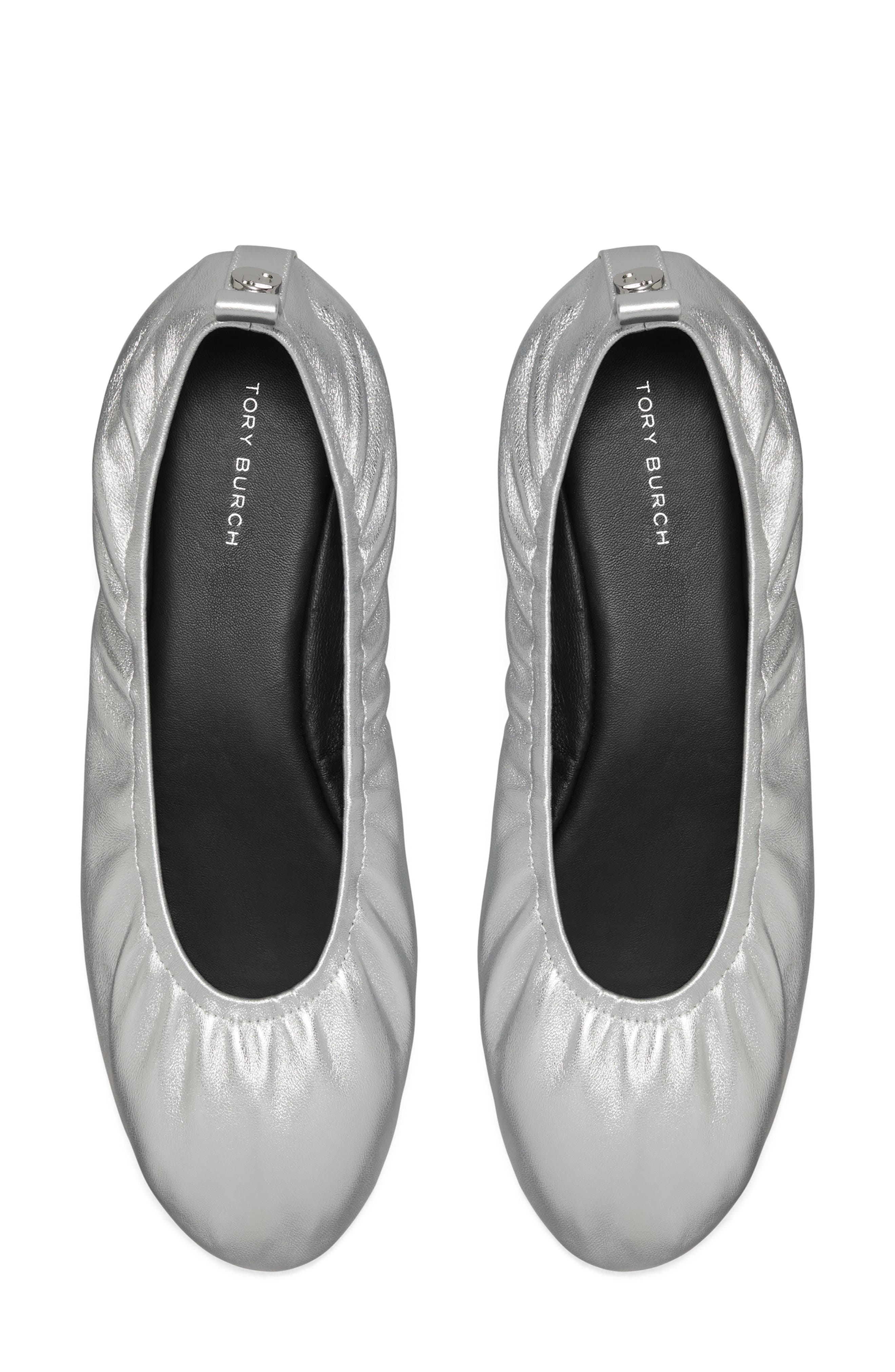 Eddie 2.0 Ballet Flat, Alternate, color, SILVER