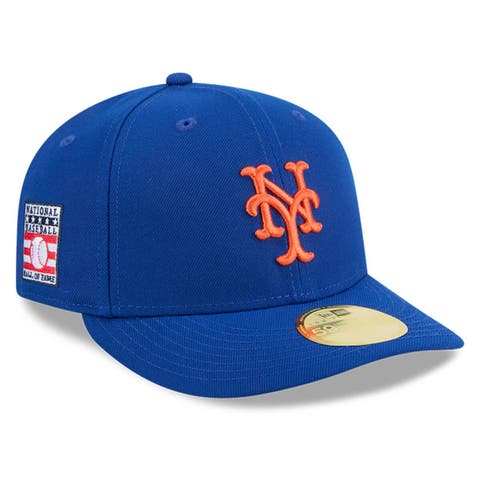 Men's New Era Royal New York Mets Baseball Hall of Fame 59FIFTY Low Profile Fitted Hat