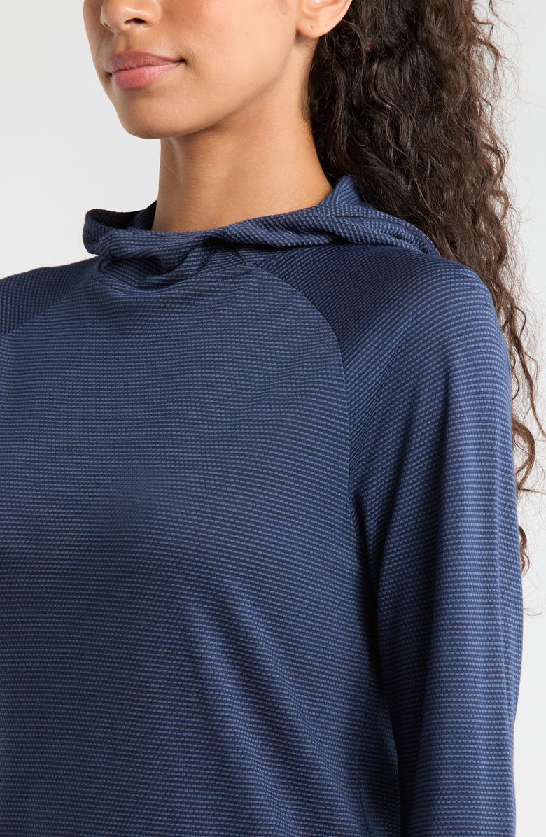 Smartwool Active Mesh Hoodie, Alternate, color, Nightfall Deep Navy