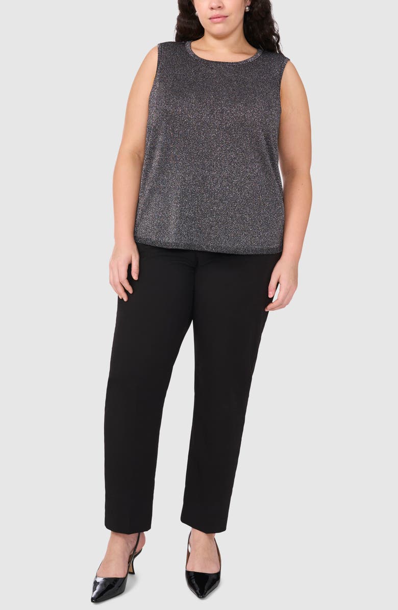 Halogen<sup>®</sup> Shimmer Metallic Knit Tank, Alternate, color,
