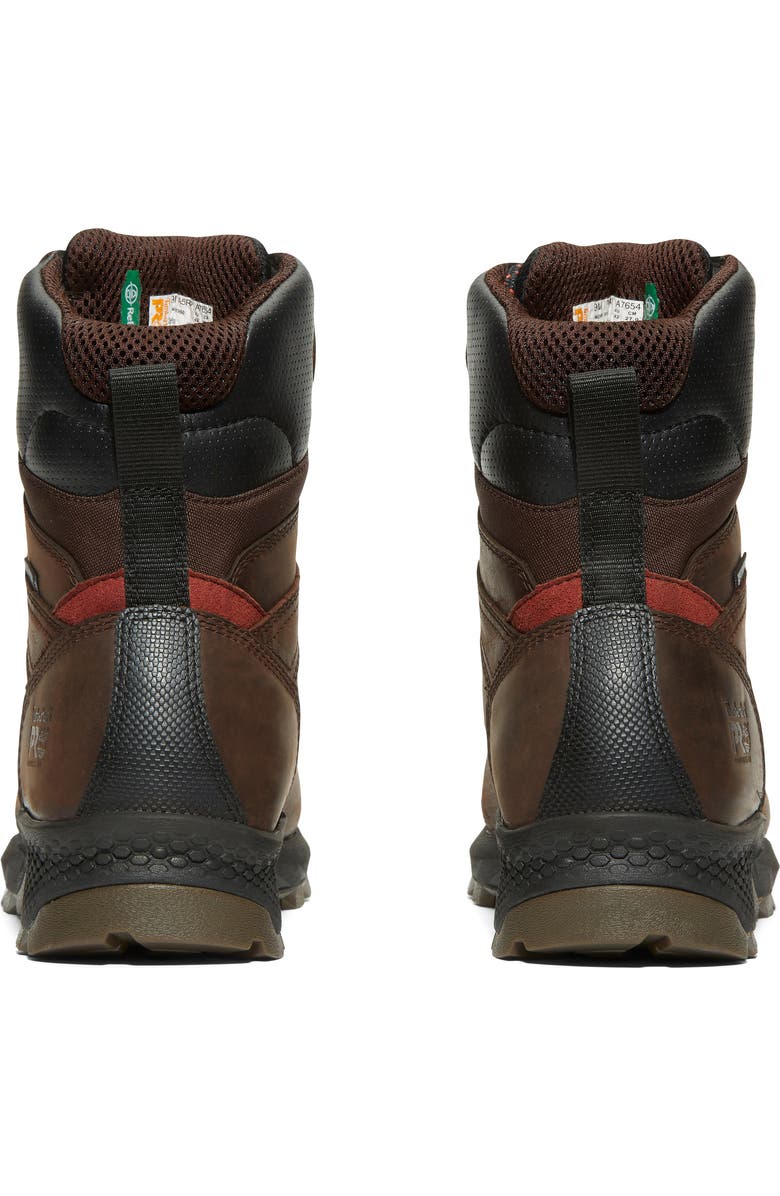 Timberland TiTAN<sup>®</sup> EV 8" Composite Toe Waterproof Insulated Work Boot, Alternate, color, Brown