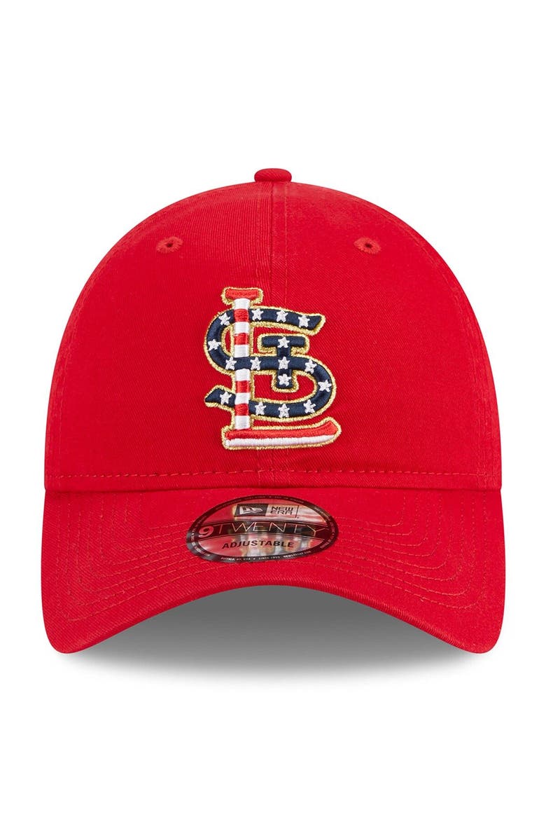 New Era Men's New Era  Red St. Louis Cardinals 2023 Fourth of July 9TWENTY Adjustable Hat, Alternate, color, 