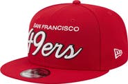 New Era Men's New Era Scarlet San Francisco 49ers Core Team Script 9FIFTY Snapback Hat