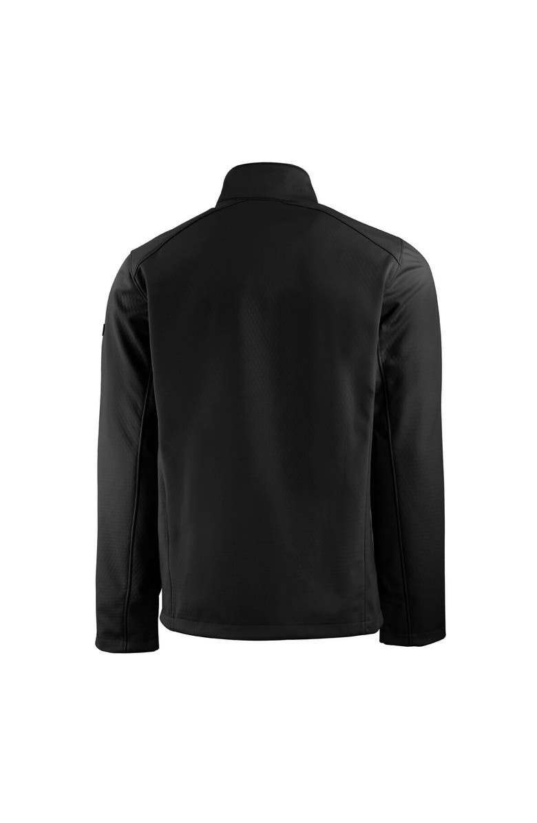Cutter & Buck Men's Cutter & Buck Black Kansas City Chiefs Evoke Eco Softshell Recycled Full-Zip Jacket, Alternate, color, Black